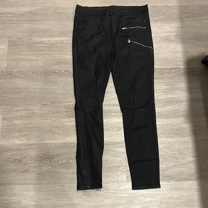 COATED SKINNY JEANS